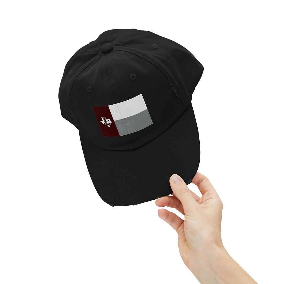 Thumbnail: Lewisville Unisex Distressed Cap