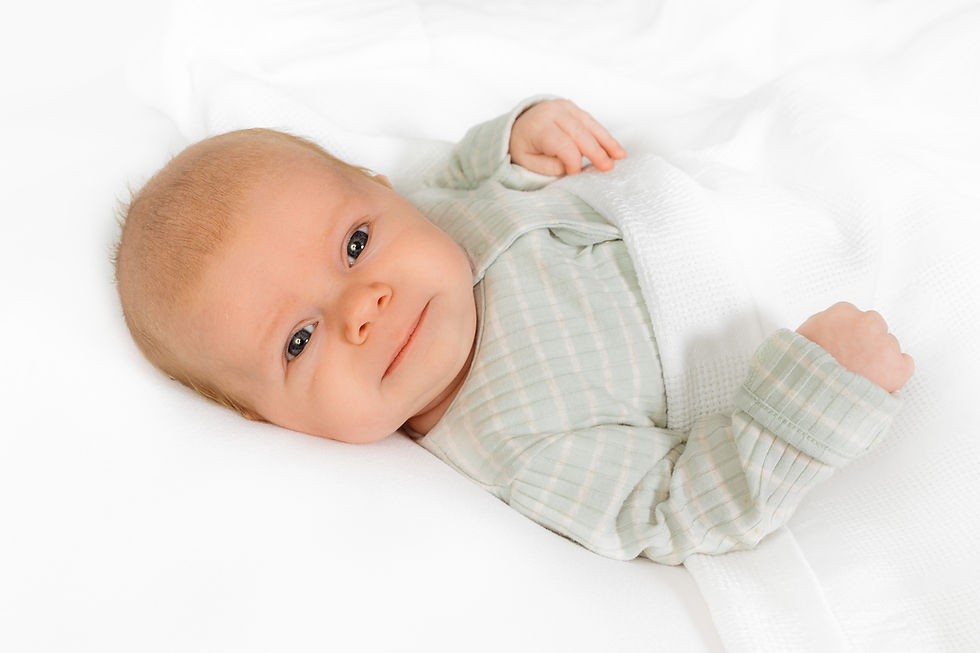 Newborn Photography Barnsley – Baby Luke’s Calm Studio Session