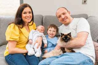 In Home - Lifestyle - Newborn Photographer Rotherham - At Home Newborn Photography Rotherham - Rotherham Lifestyle Newborn Photoshoot