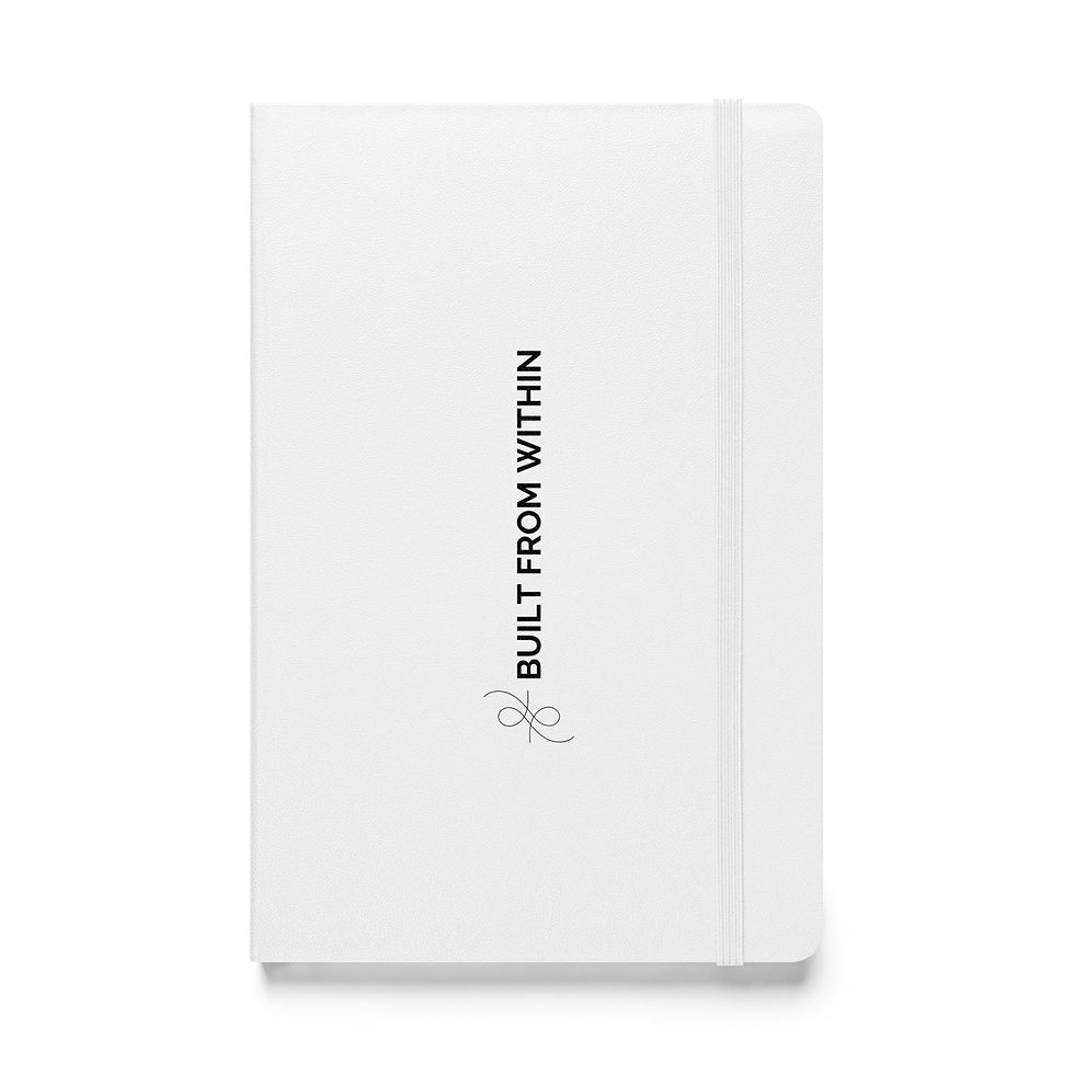 Thumbnail: Built From Within Hardcover Bound Journal
