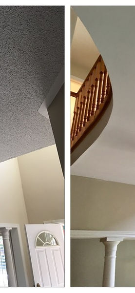 popcorn ceiling to smooth