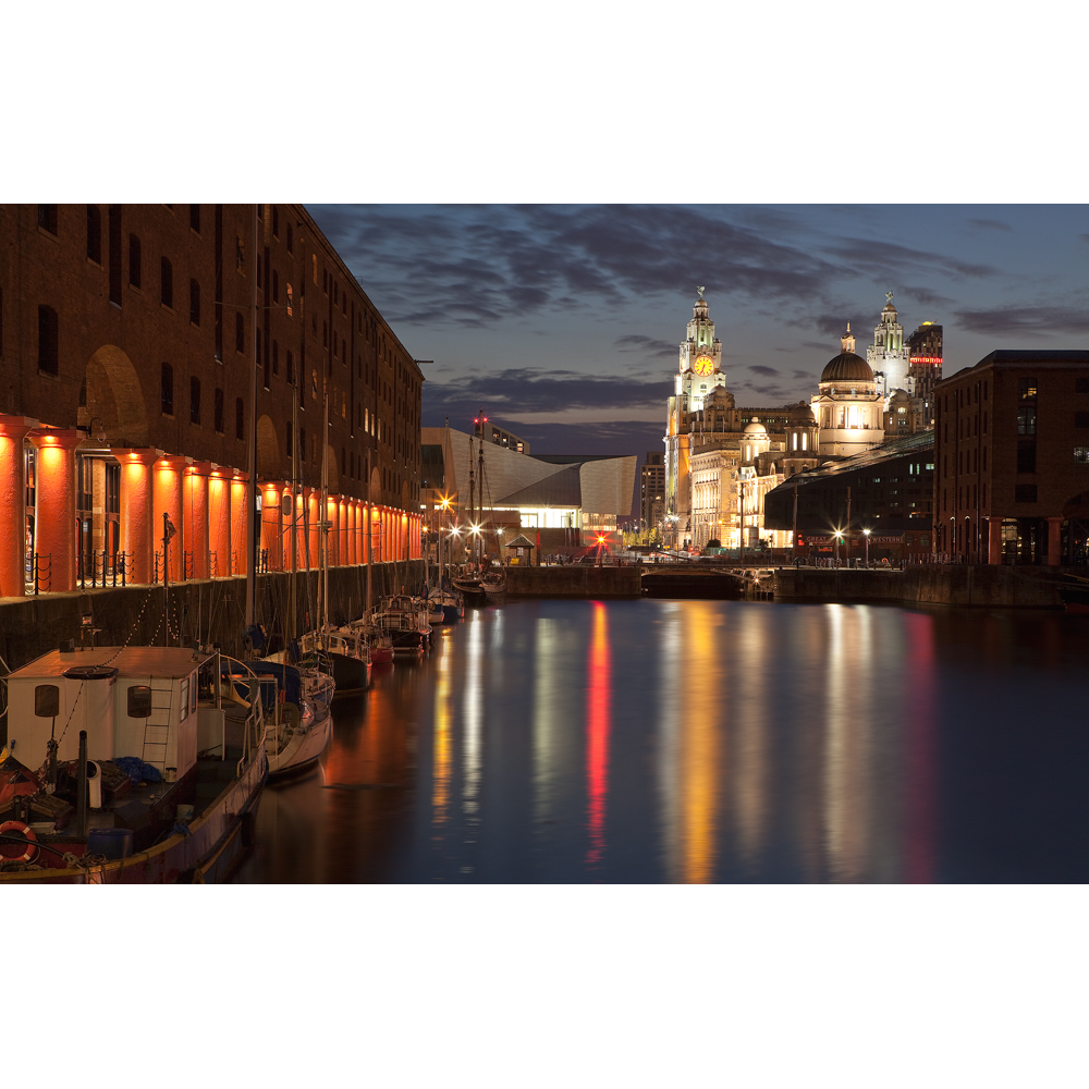 The Albert Dock and Pier Head, Liverpool