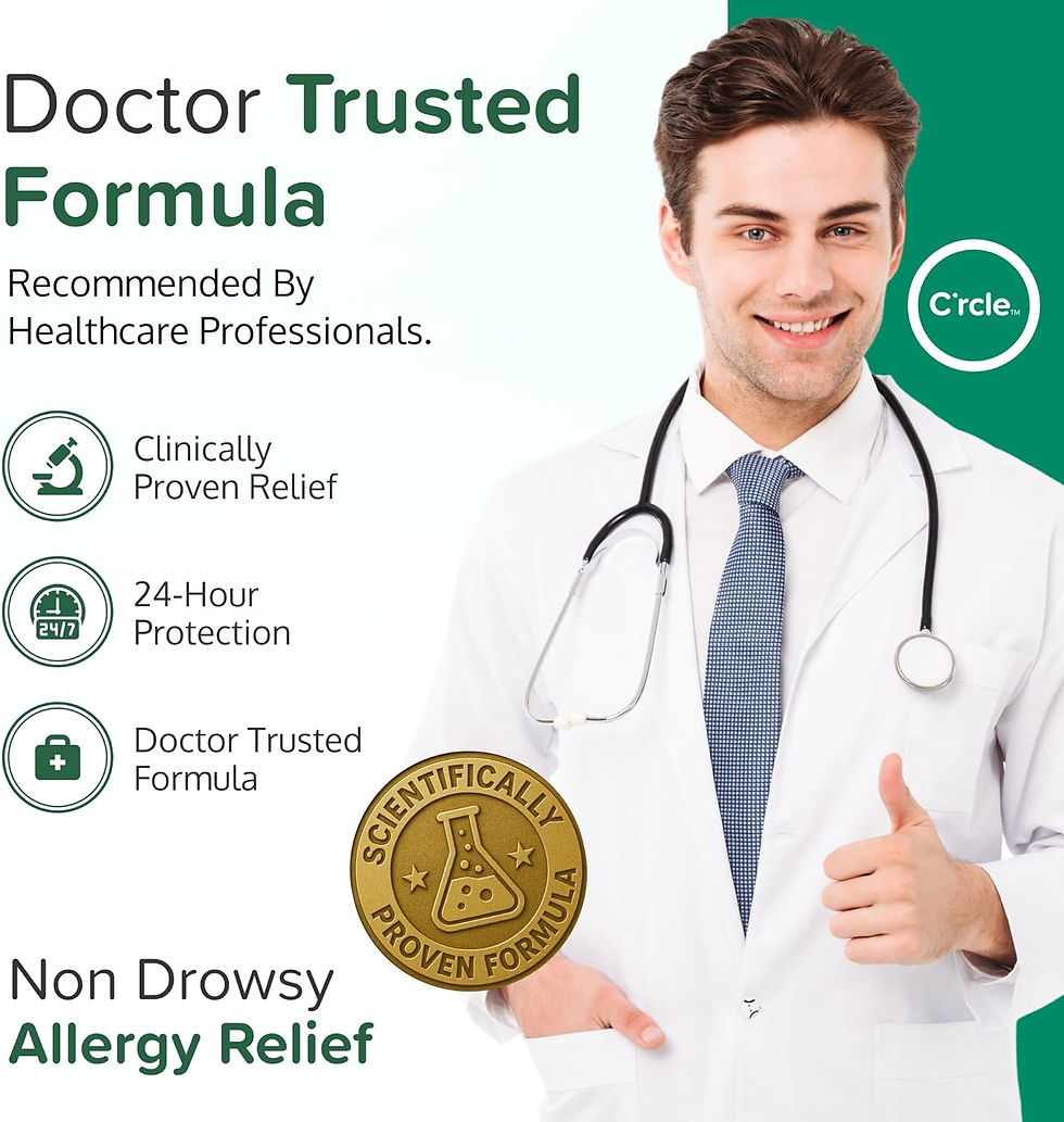 Thumbnail: 6 X Non-Drowsy 24 Hr Allergy Relief Fluticasone (Flonase) 120 Sprays