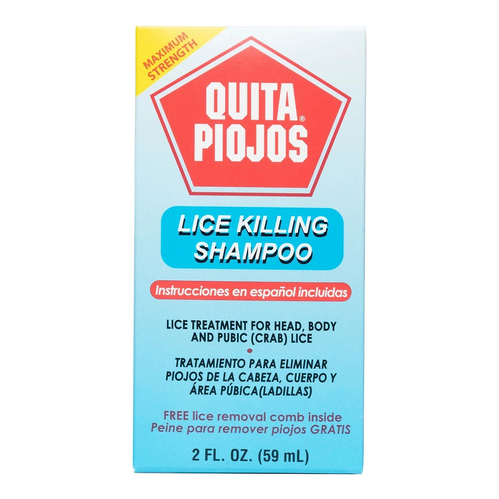 Thumbnail: 2 X Quita Piojos Lice Killing Shampoo 2 FL OZ, For Ages 2 & Up, Made in USA