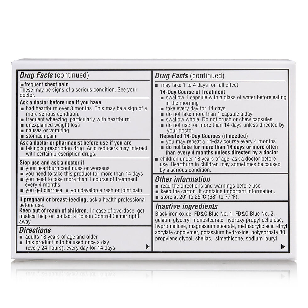 Thumbnail: 10 X Camber Esomeprazole Delayed Release Acid Reducer 20mg 30ct