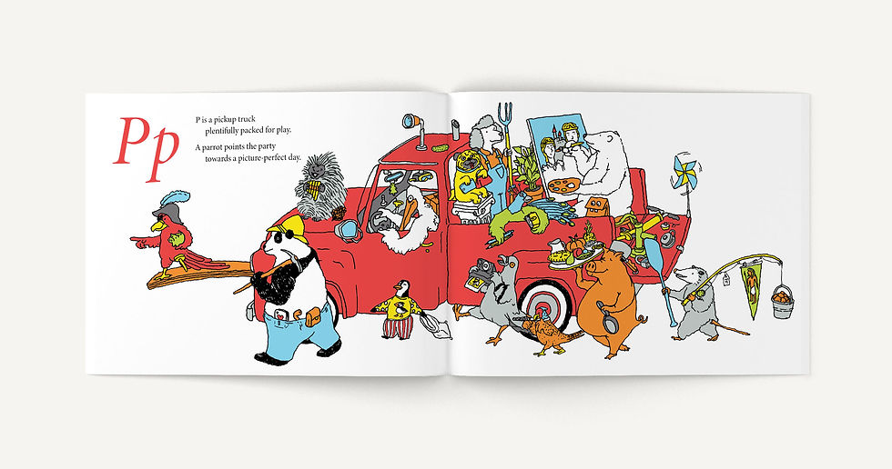 Thumbnail: Alphabet Parade Hardcover