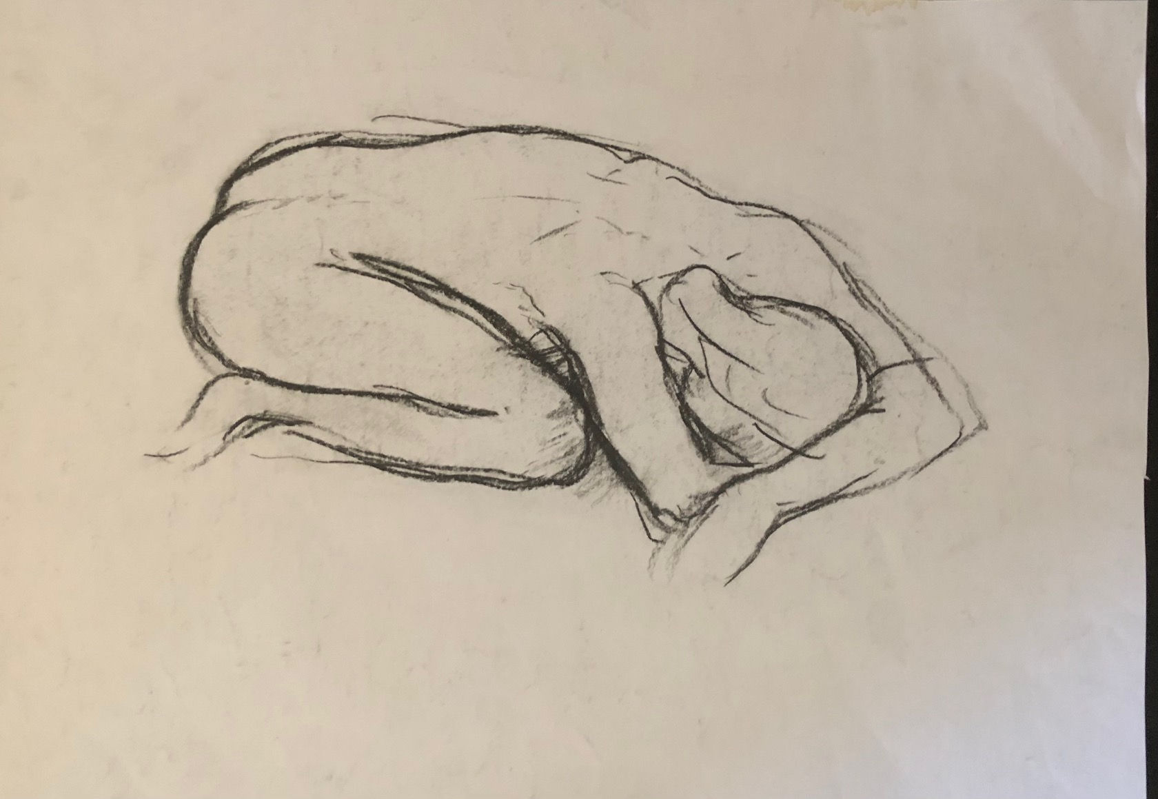 Barbara Dorf - Nude study