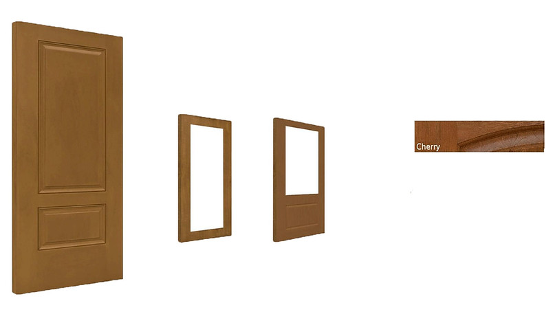 Fiberglass Door 2 Panel