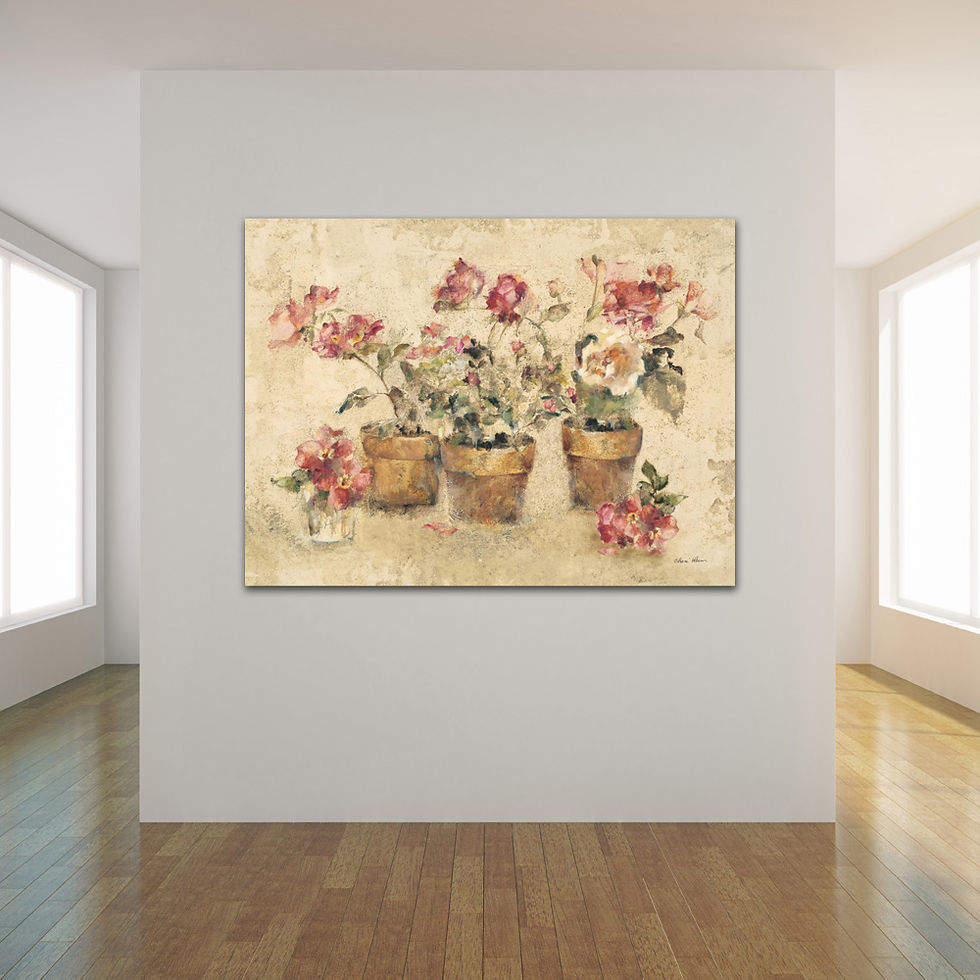 Thumbnail: Potted Roses II by Cheri Blum