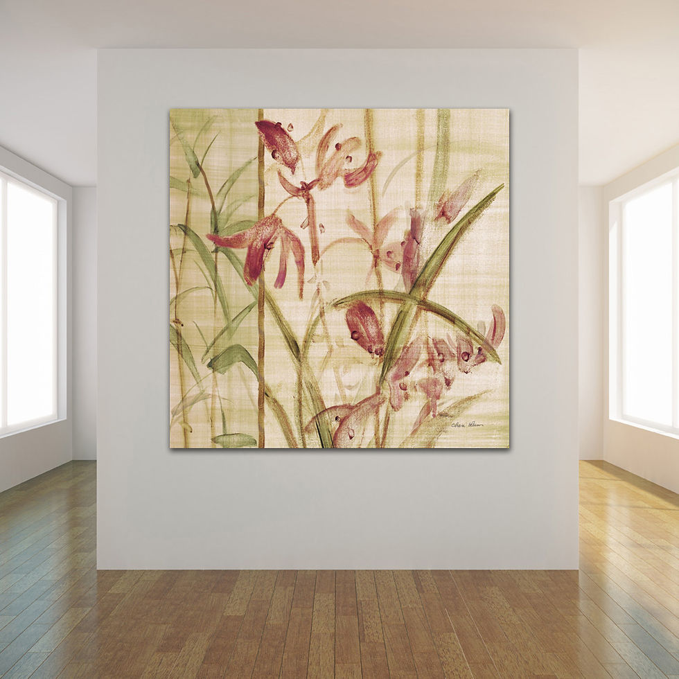 Thumbnail: Orchids I Crop by Cheri Blum