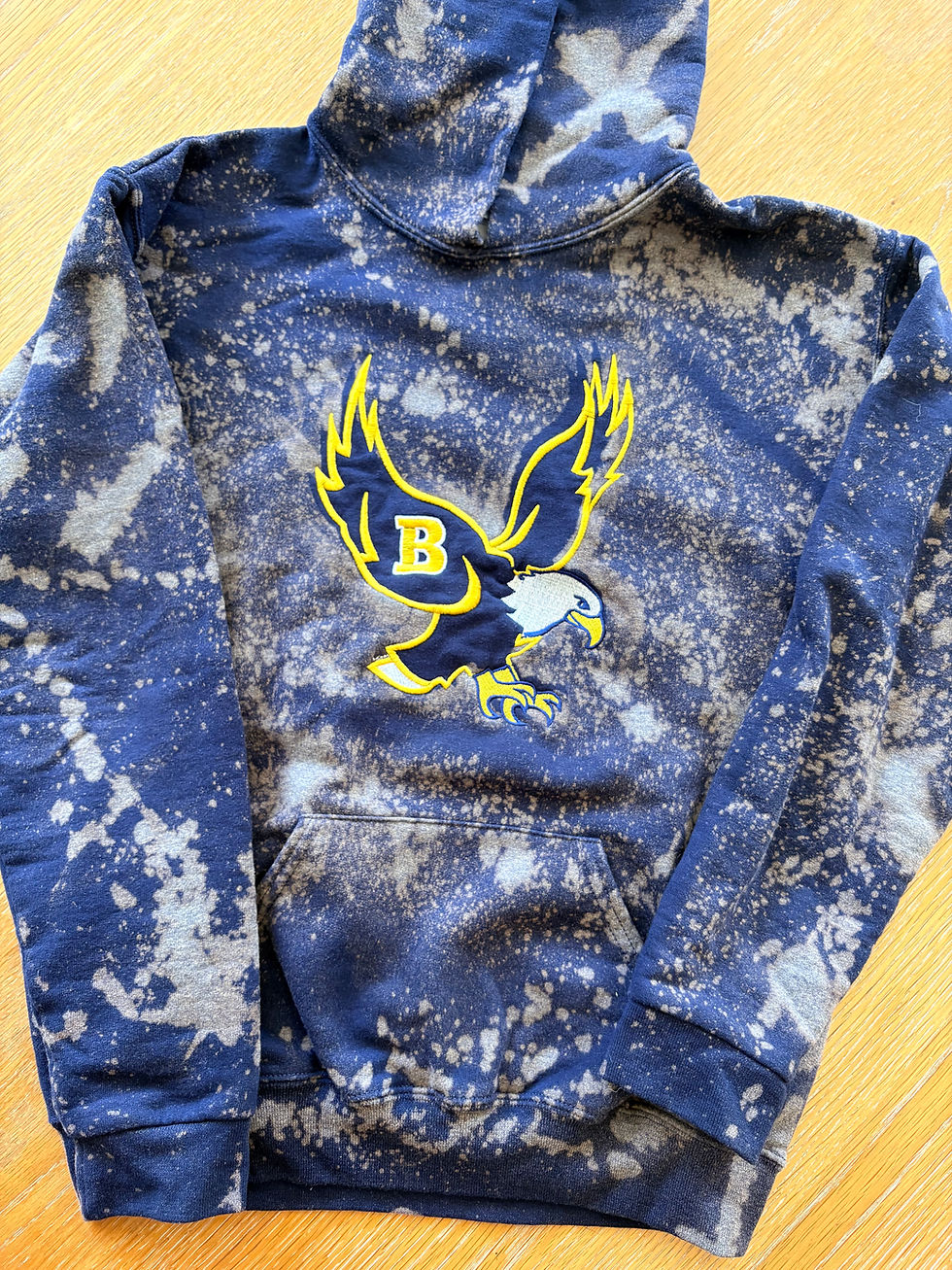 Thumbnail: Barrington Eagles 2 Custom-Designed Double Sided Embroidered Hoodie