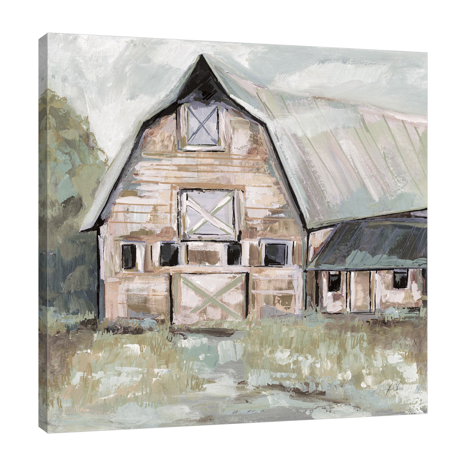 Going to the Country II Neutral by Jeanette Vertentes