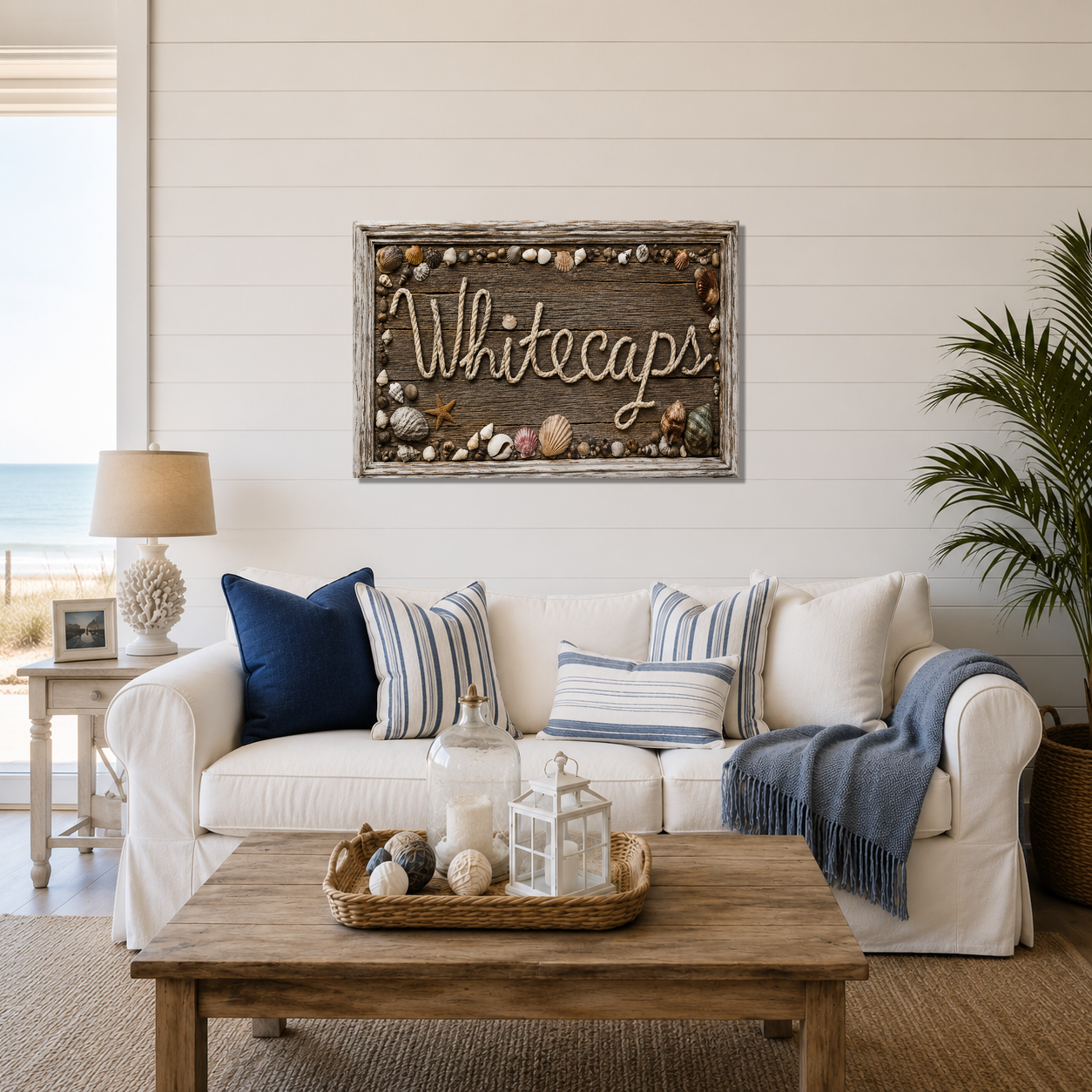 Whitecaps "Fool the Eye" Canvas
