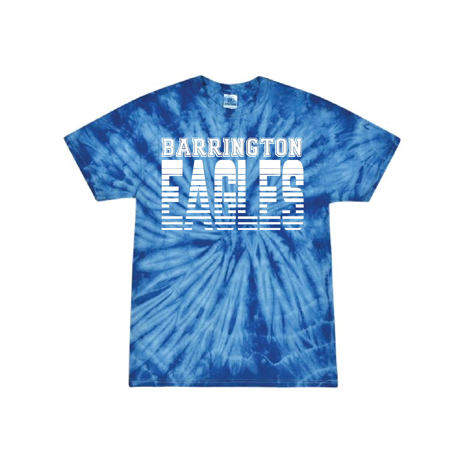 Barrington Eagles Tie Dyed Cluster Tee