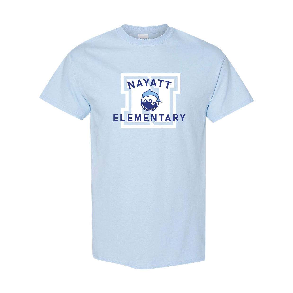 Nayatt "Varsity Logo" Single Sided Cotton T-Shirt