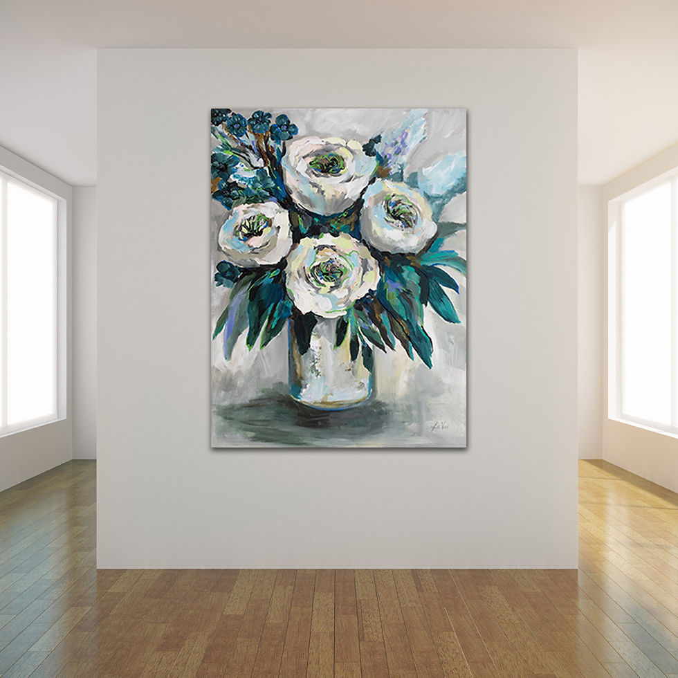 Thumbnail: White Roses Bouquet by Jeanette Vertentes