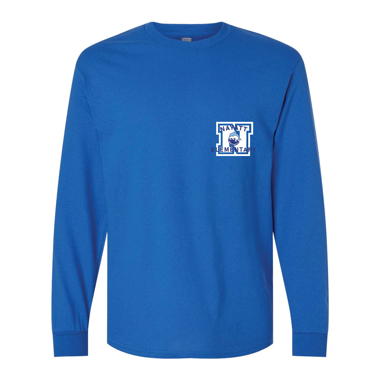 Nayatt "Varsity Logo" Double Sided Long Sleeve Cotton Shirt