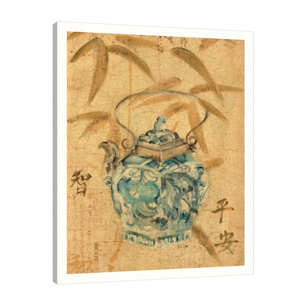 Asian Teapot II by Cheri Blum