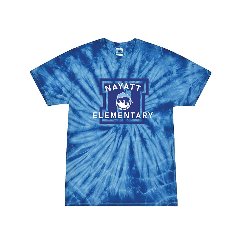Nayatt "Varsity Logo" Single Sided Tie-Dyed T-Shirt