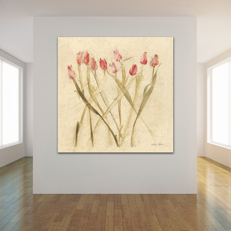 Thumbnail: Stems of Red Tulips by Cheri Blum