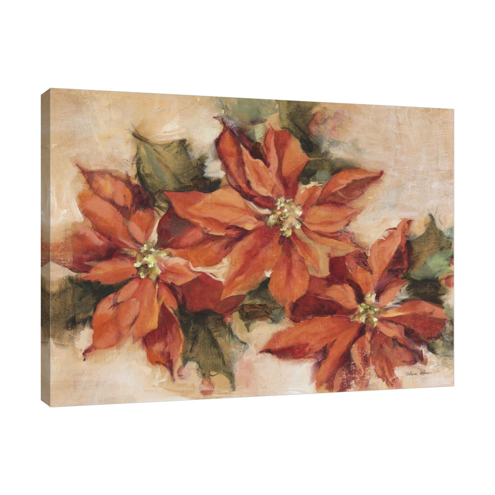 Poinsettia Trio by Cheri Blum