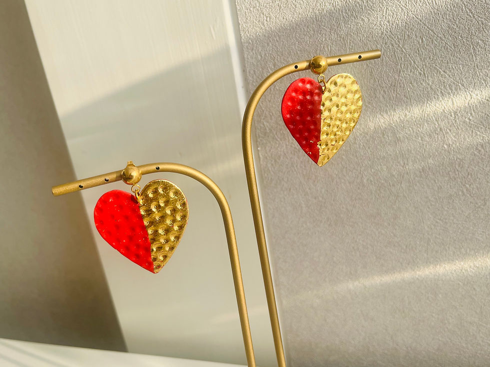 Miniature : Boucles d’oreilles As de coeur