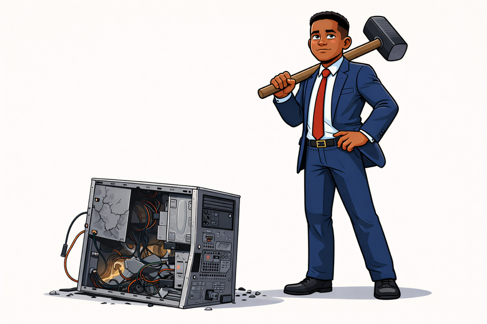 Hammer vs. Chip: AI Can't Stop Time