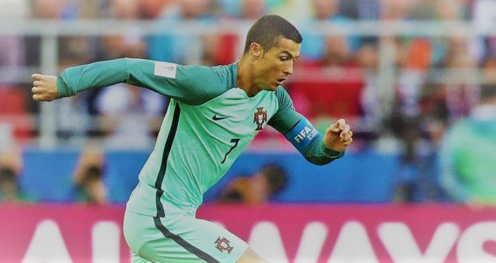 Cristiano Ronaldo mete el único gol de Portugal 1- 0 Rusia