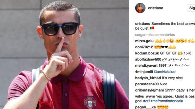 Cristiano lo tiene muy claro, nos deja un mensaje contundente.