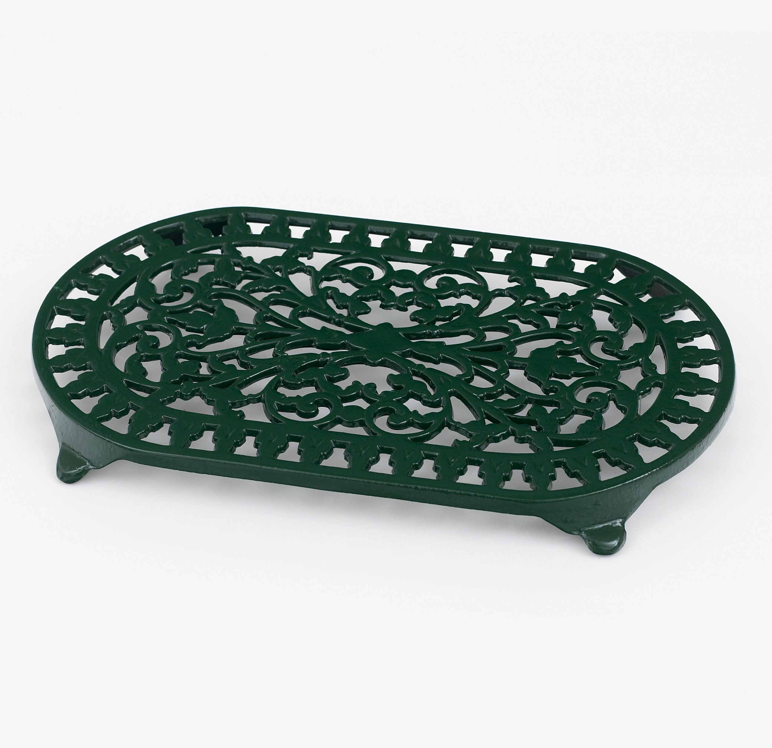 VCW315G Oval Trivet Green