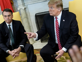 Trump reforça defesa de Bolsonaro nas redes sociais