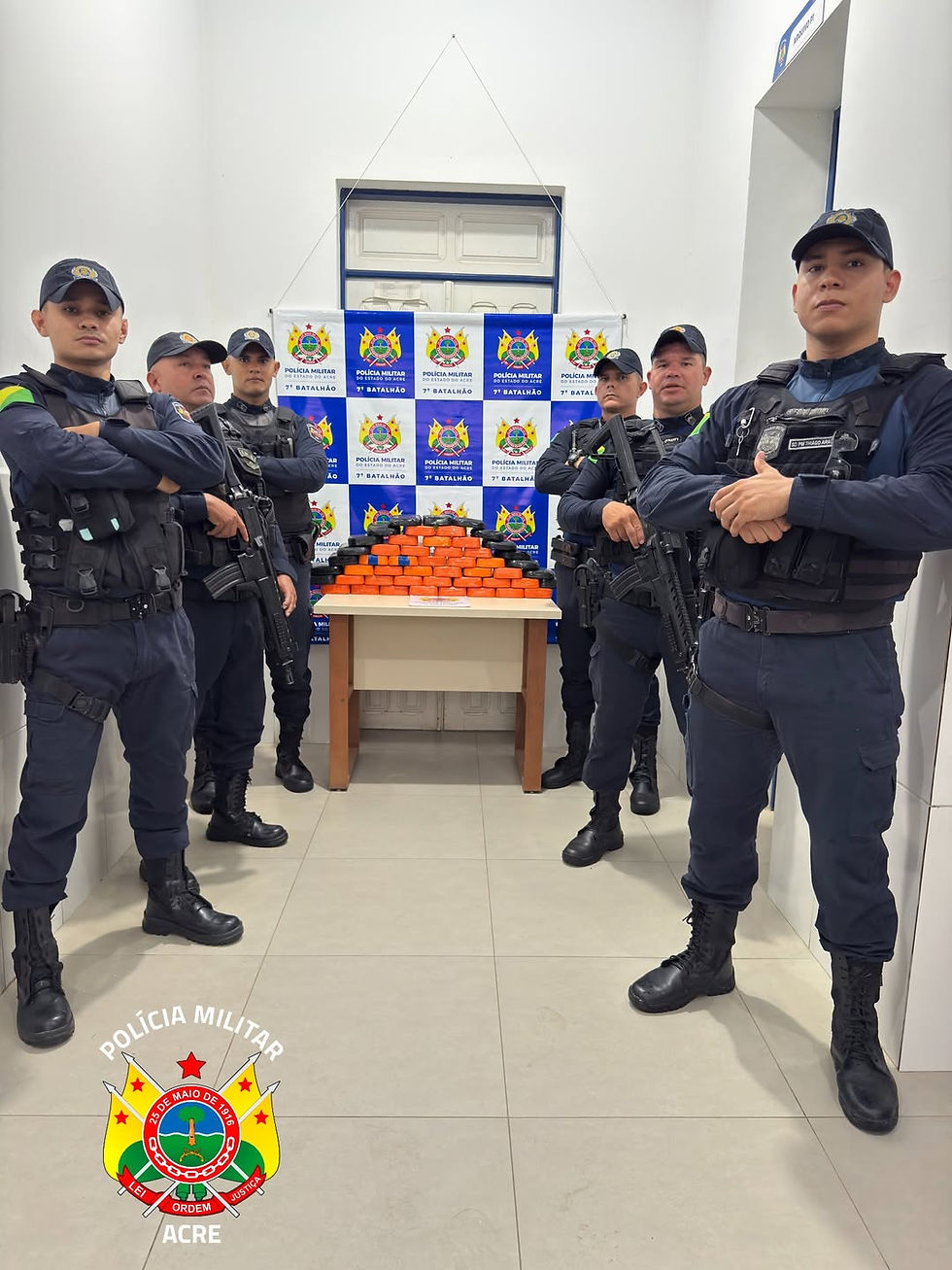 Foto reproduzida pelo instagram policia militar