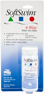 SoftSwim 4-Way Test Strips