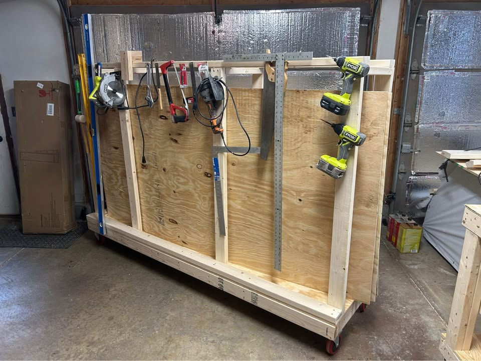 Thumbnail: Plywood Rolling Storage