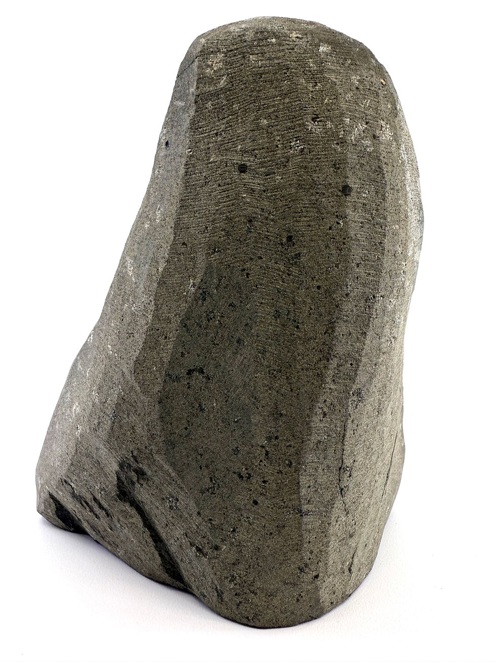 Thumbnail: White Apophyllite on Gray Chalcedony