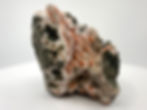 Orange Thomsonite Balls with Fringes