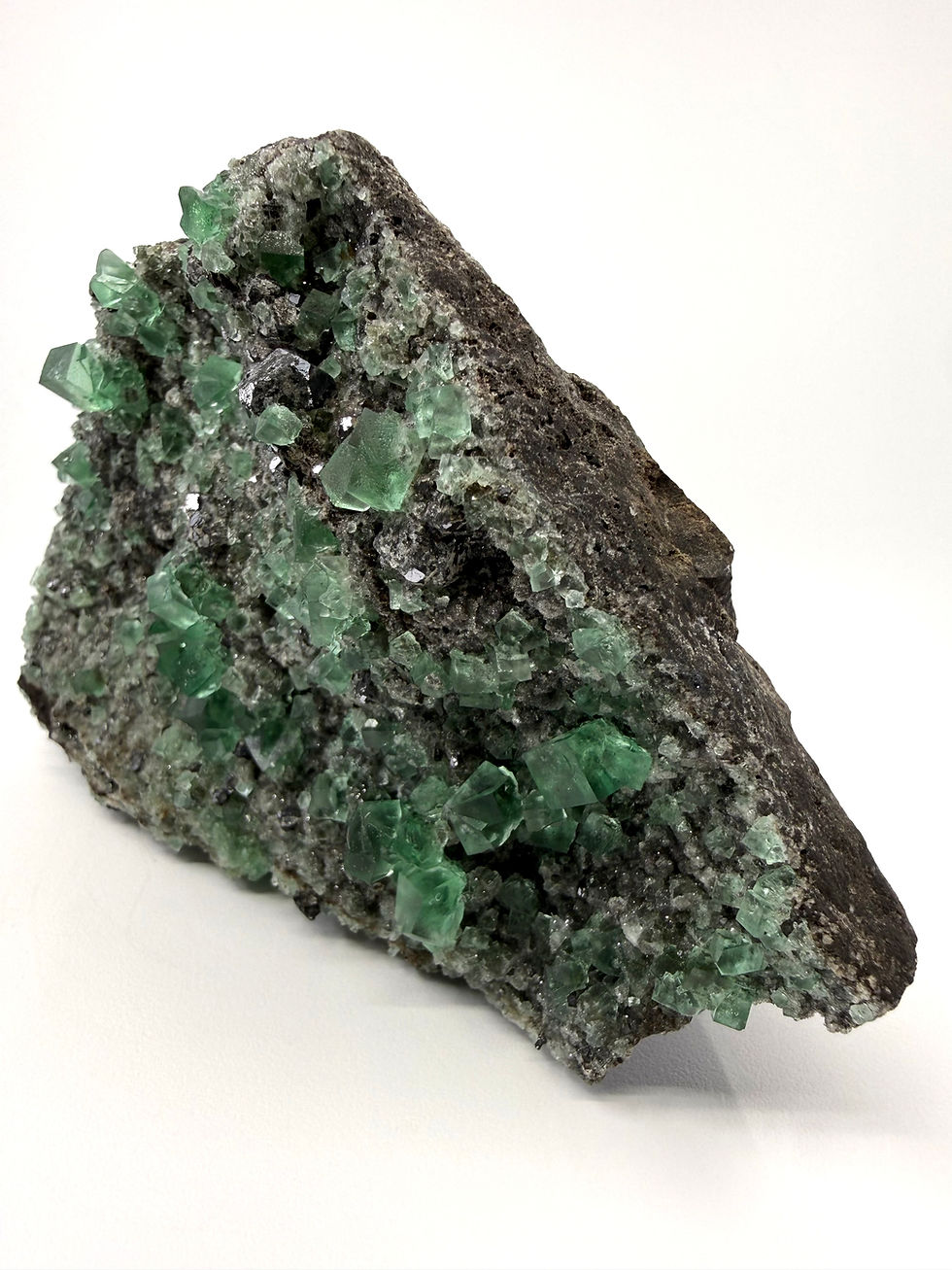 Thumbnail: Green Fluorite, Rogerly Mine, England