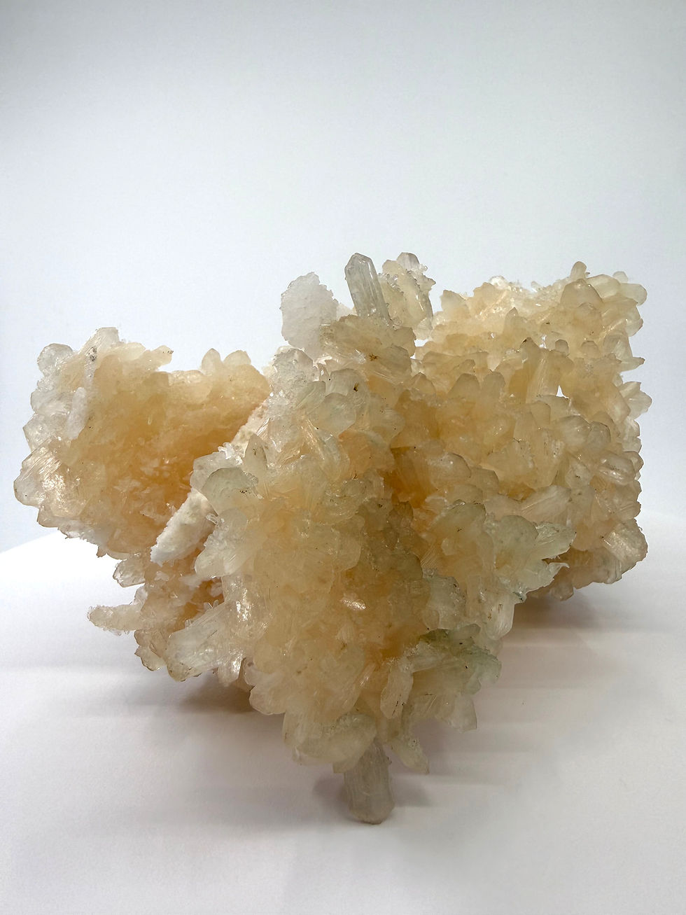 Thumbnail: Pink Stilbite Crystal Cluster