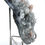 Thumbnail: Apophyllite Stilbite On Black Chalcedony