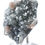Thumbnail: Apophyllite Stilbite On Black Chalcedony