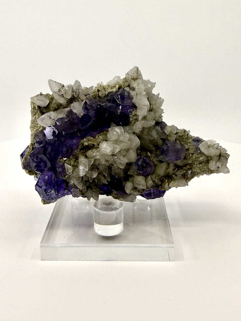 Fluorite and Calcite