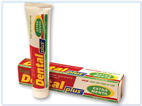 Dental Plus Menta Toothpaste 5oz | sleek-sensation