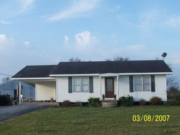 Before - Front of residence