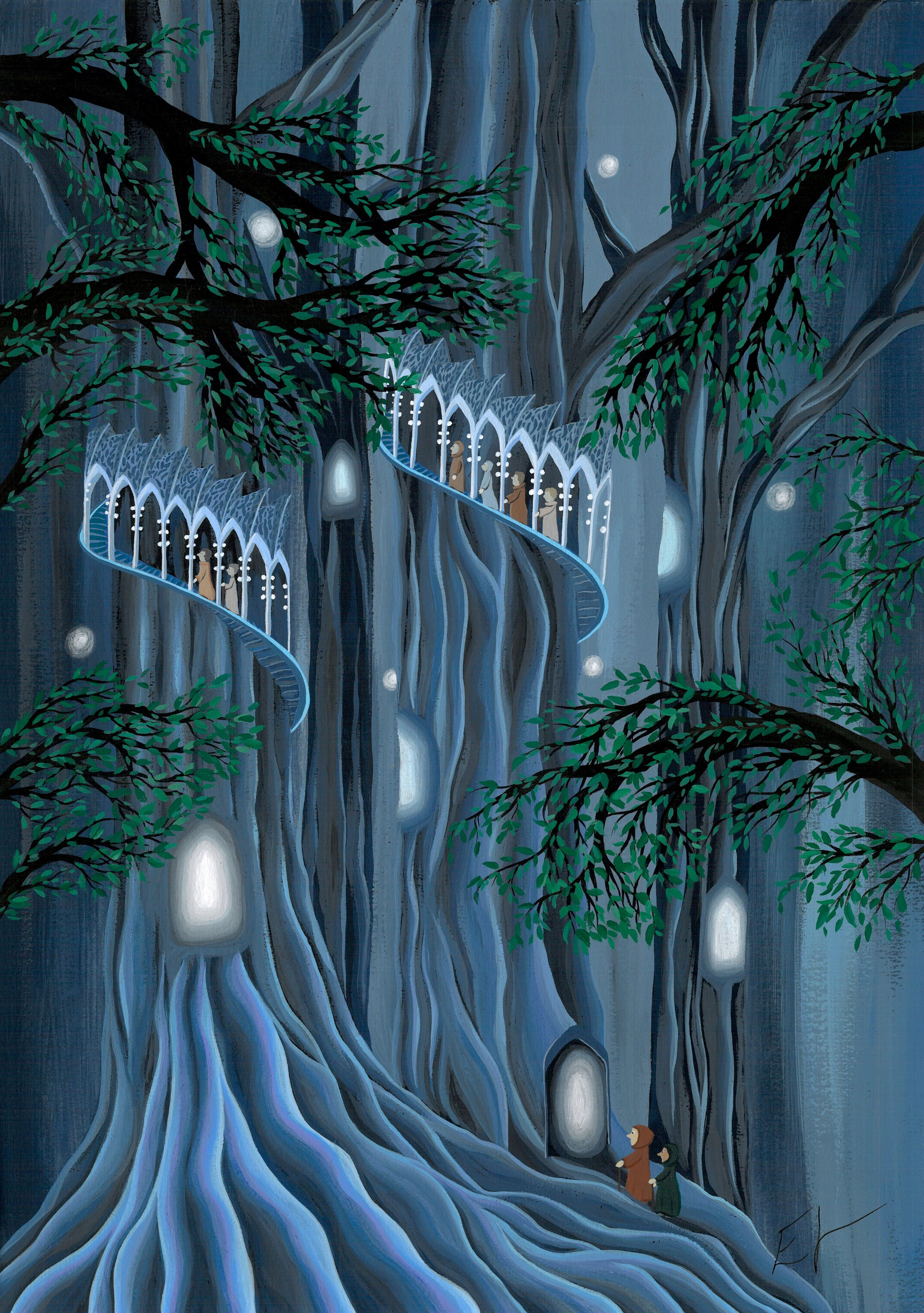 "Woodland Realm" Print