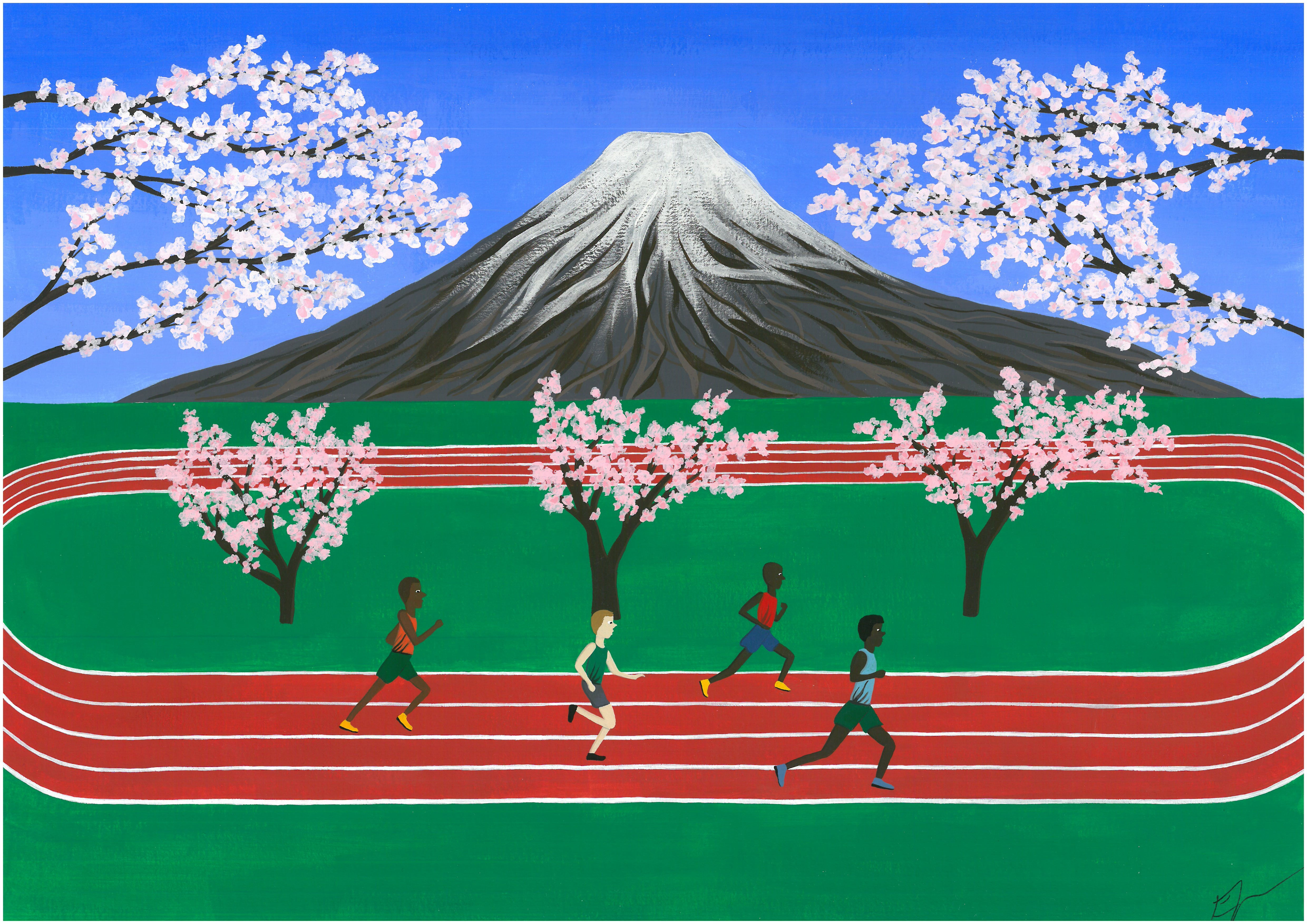 Original Painting 'Tokyo 2020'