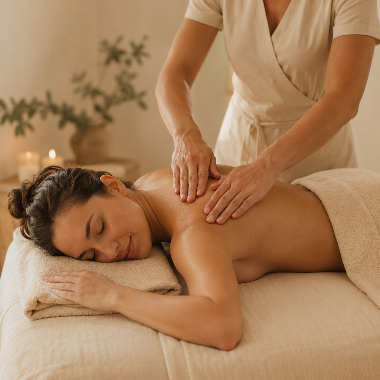 Massage californien par Anastasia Paradis