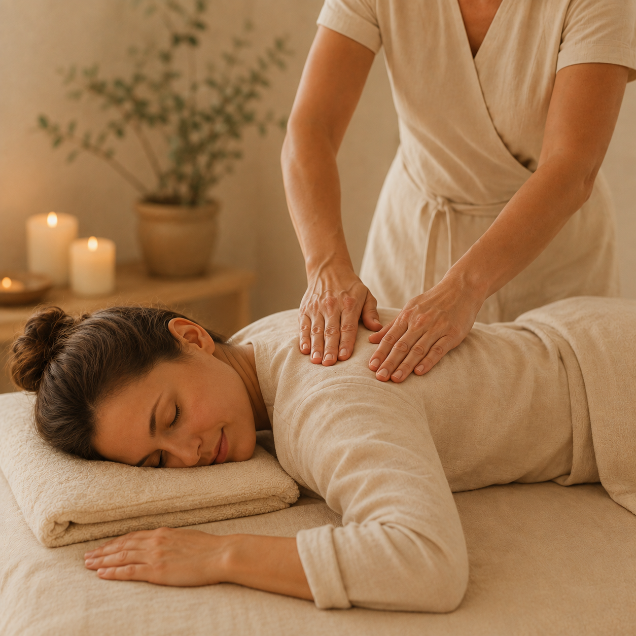 Massage shiatsu par Anastasia Paradis