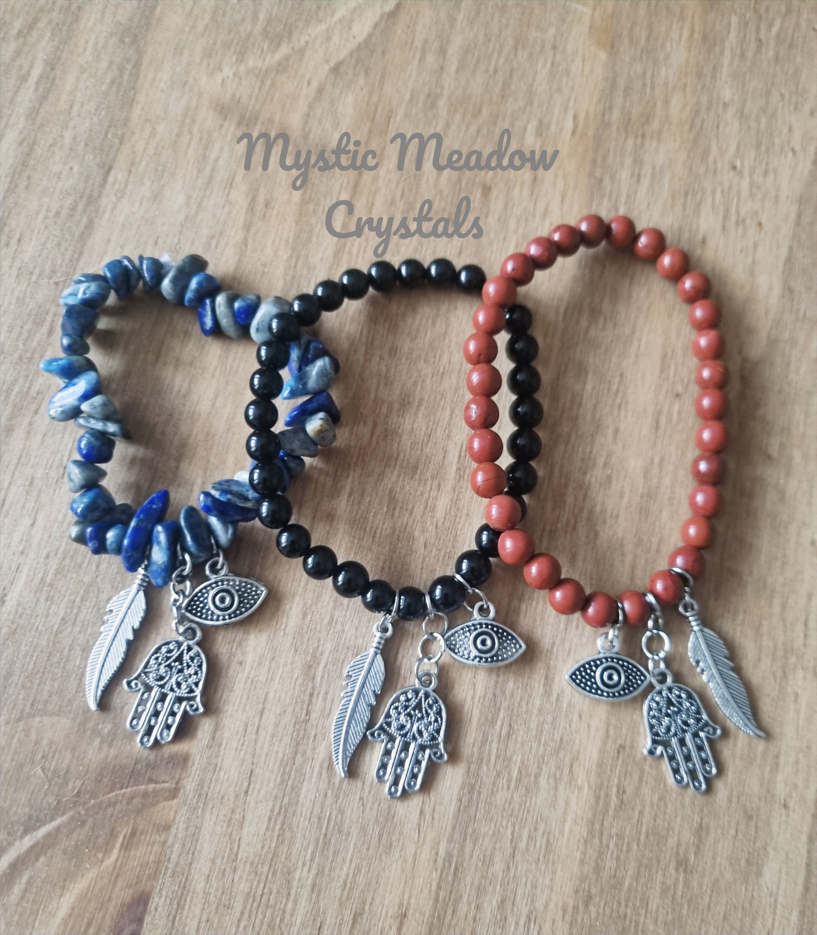 Crystal Charm Bracelets