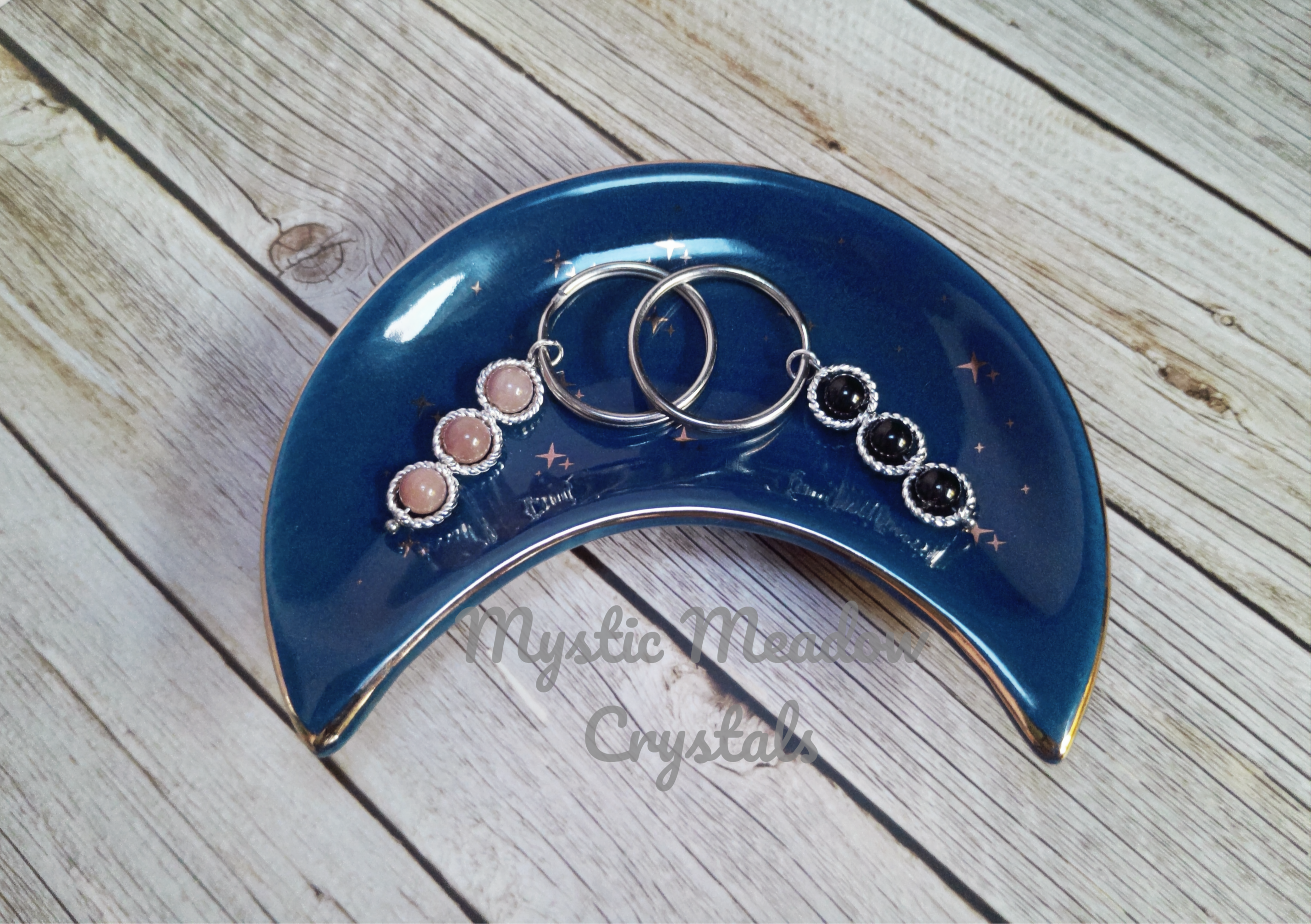 Crystal Halo Keyring