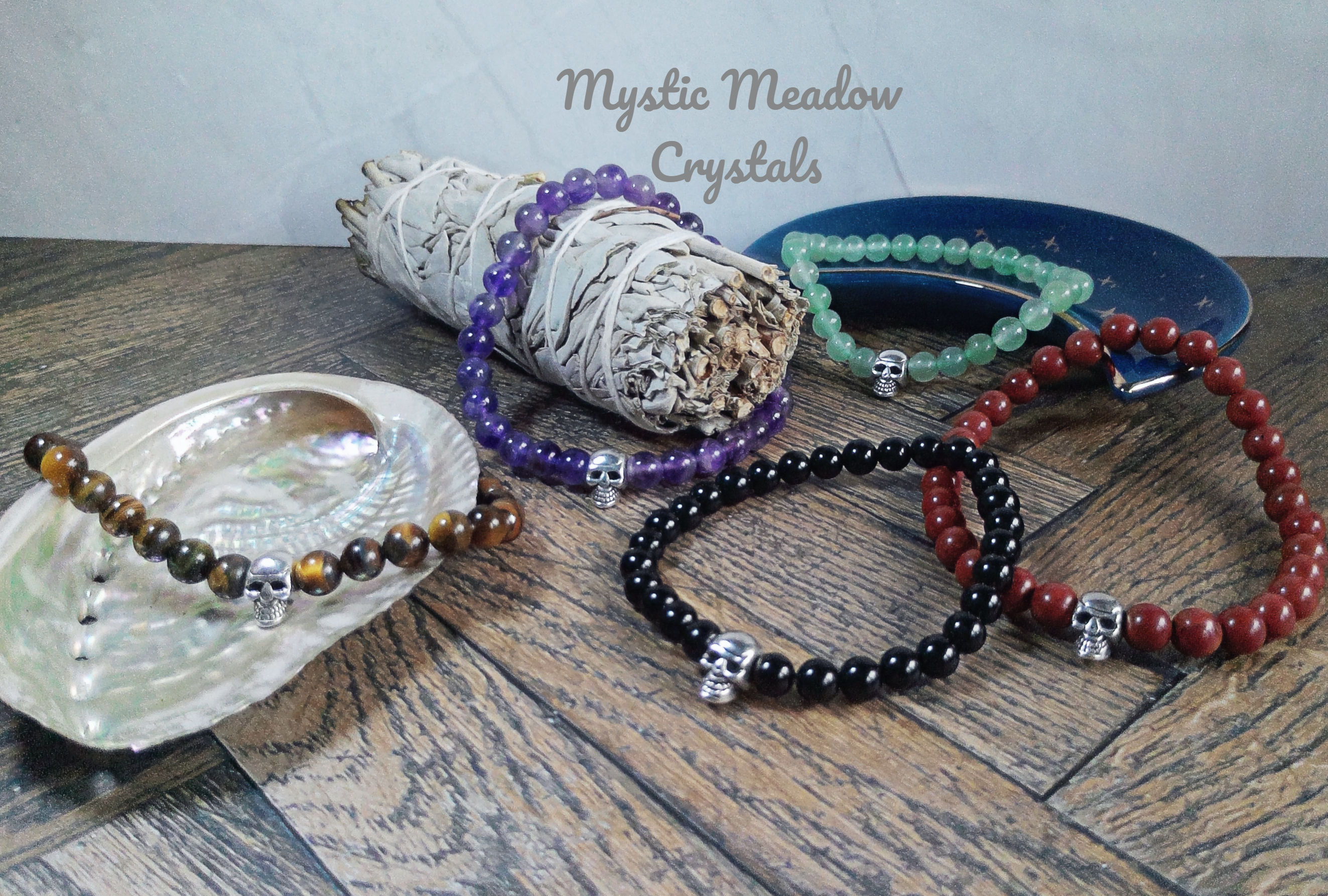 Skull Crystal Bracelet